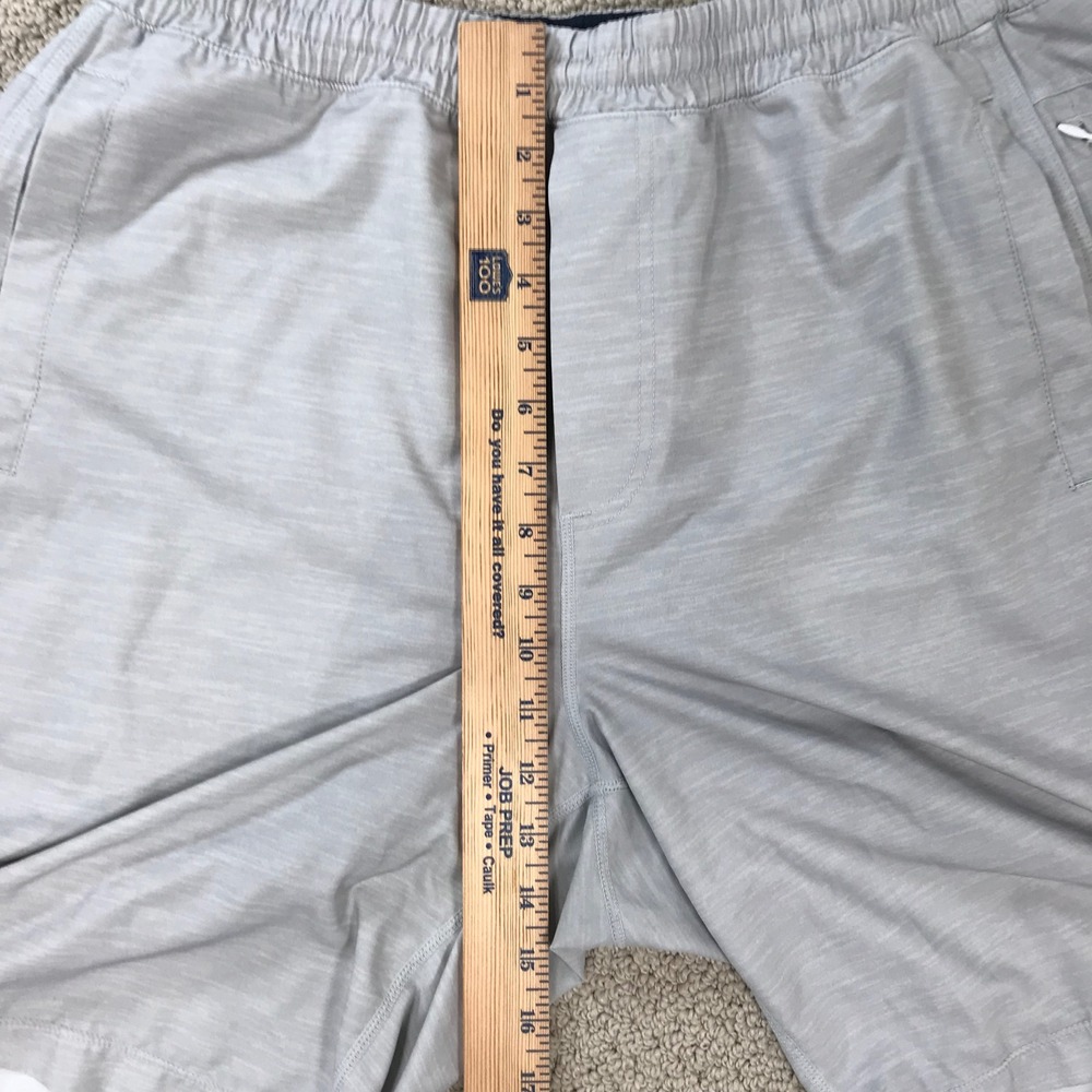 Birddogs Boom Athletic Shorts Mens XL Long Gray Lined Gym Running Workout Pocket - Picture 7 of 7